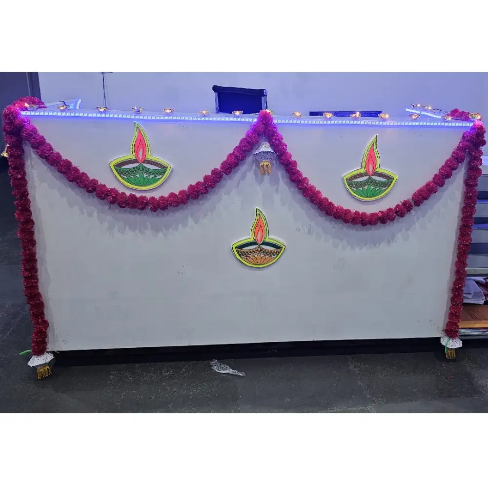 Diwali Decor in Office Online